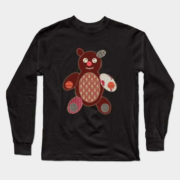 Funny Teddy Cuddly Bear Long Sleeve T-Shirt by BurunduXX-Factory